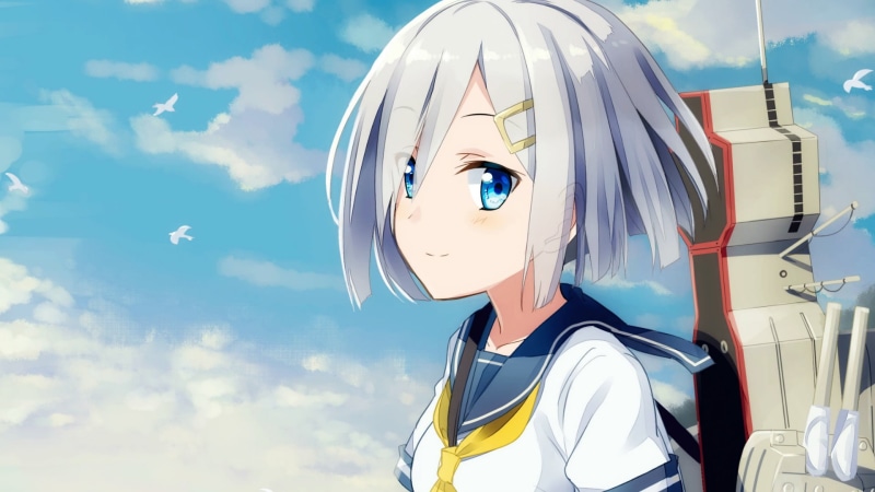 one person, sky, young women, nature, Hamakaze (KanColle) , mode of transportation, headwear, sunlight, young adult, cloud - sky, lifestyles, day, helmet