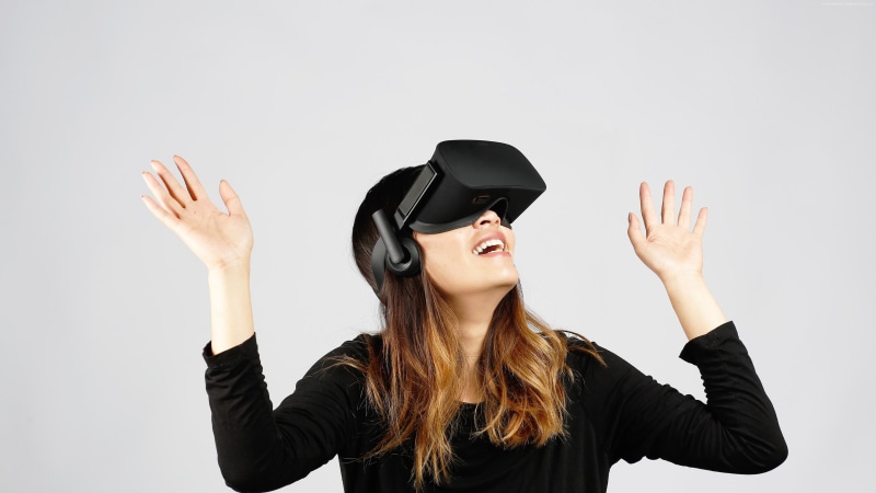 Oculus Touch, VR headset, Oculus Rift, Virtual Reality, 4K