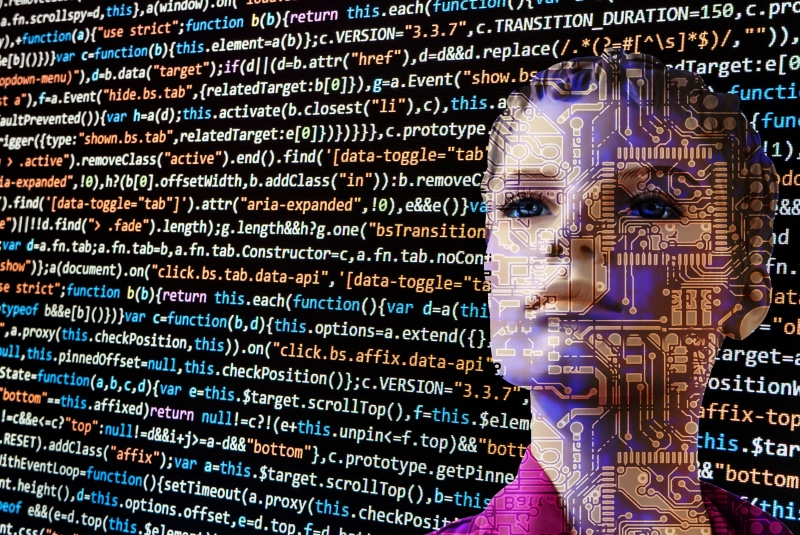 ai, data exchange, hacker, computer, artificial intelligence, man, coding, web page, machine, programmers of the future, information, headshot, think, intelligent