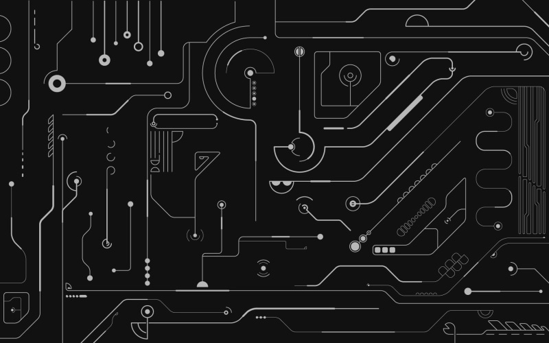 1080P, technology, black background, background, black