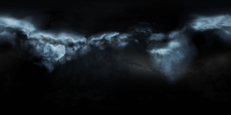 fear, black color, black background, blue, water, sky, nature, night, black, storm, moody sky, space, abstract, cloud - sky, 8K, smoke - physical structure