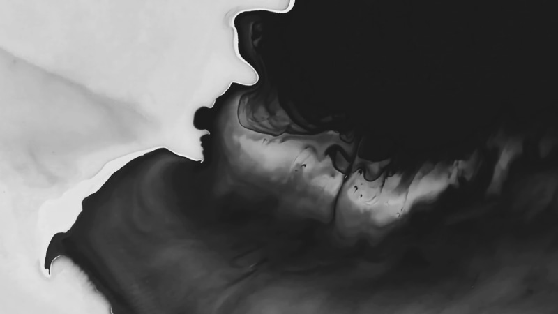 Xiaomi Mi Mix 3, dark, 2K, abstract