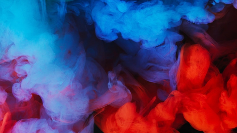 abstract, colorful, 2K, Xiaomi Mi Mix 3