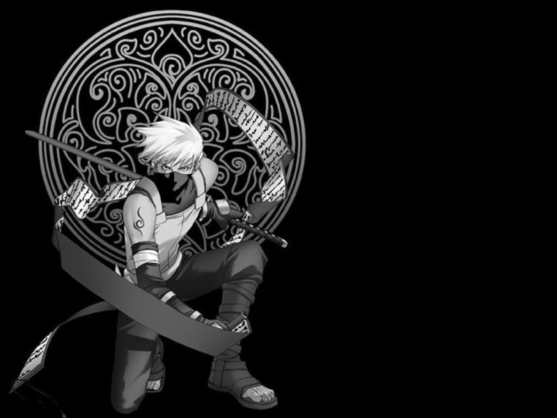 shippuden, art, kakashi, Naruto: Shippuden, anime, naruto, 480P, hatake, Kakashi Hatake, hd, x