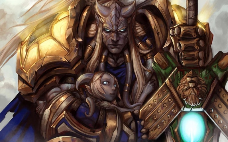 hd, world, art, paladin, world of warcraft, draenei, 720P, x, games, video, warcraft