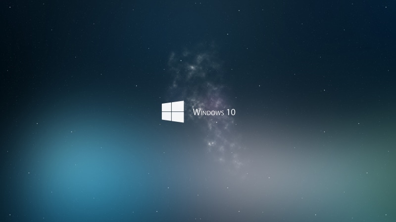 Windows 10, 4K, Microsoft, Minimalism, Space, Operating System, Hi-Tech