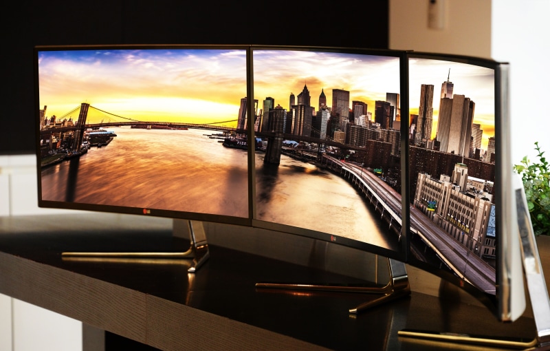 travel destinations, built structure, workstation, curves, building exterior, no people, building, river, LG UltraWide, travel, Hi-Tech News 2015, sky