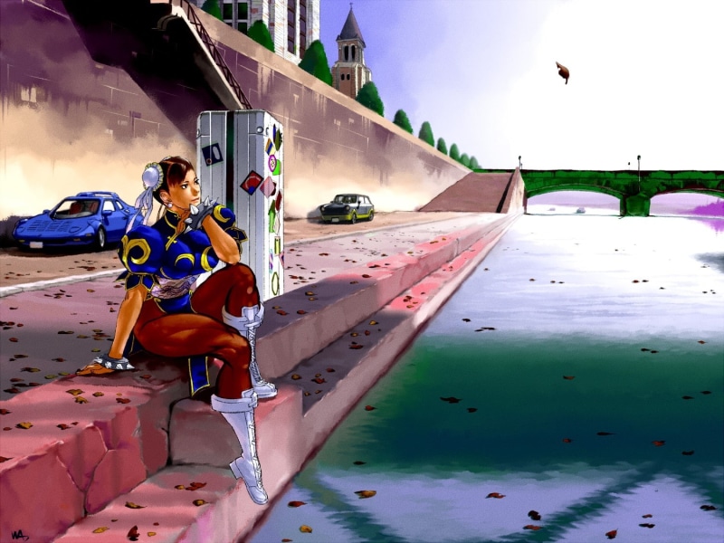 street, fighter, hd, video, games, chun-li, street fighter, chunli, 720P, art