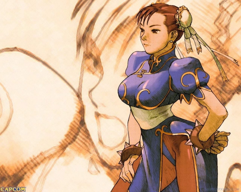 chun-li, street fighter, video, hd, clothes, art, games, 720P, street, fighter, chinese clothes, chunli, chinese