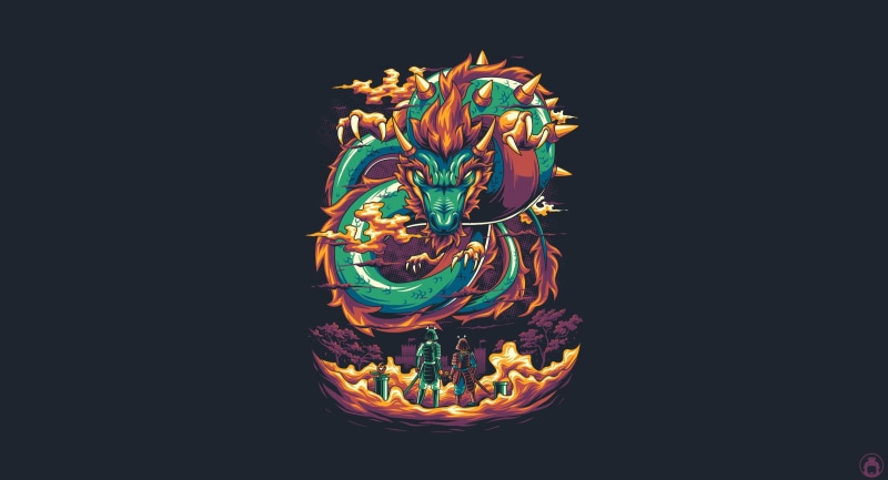 Illustration, Mario, Minimalism, Art, Luigi, Angga Tantama, Vector, Game, The Final Boss, Background, 1080P, Dragon, Nitendo