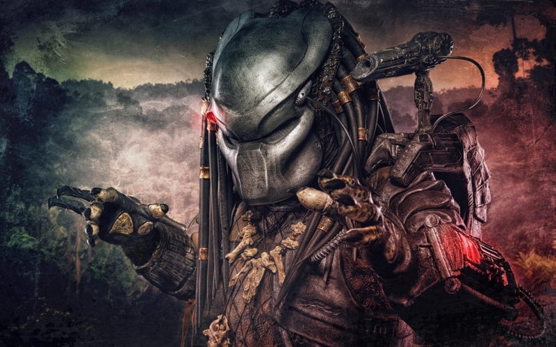 digital art, architecture, conflict, aggression, army soldier, science fiction, graphic, 1080P, protection, warrior - person, armed forces, predator, security