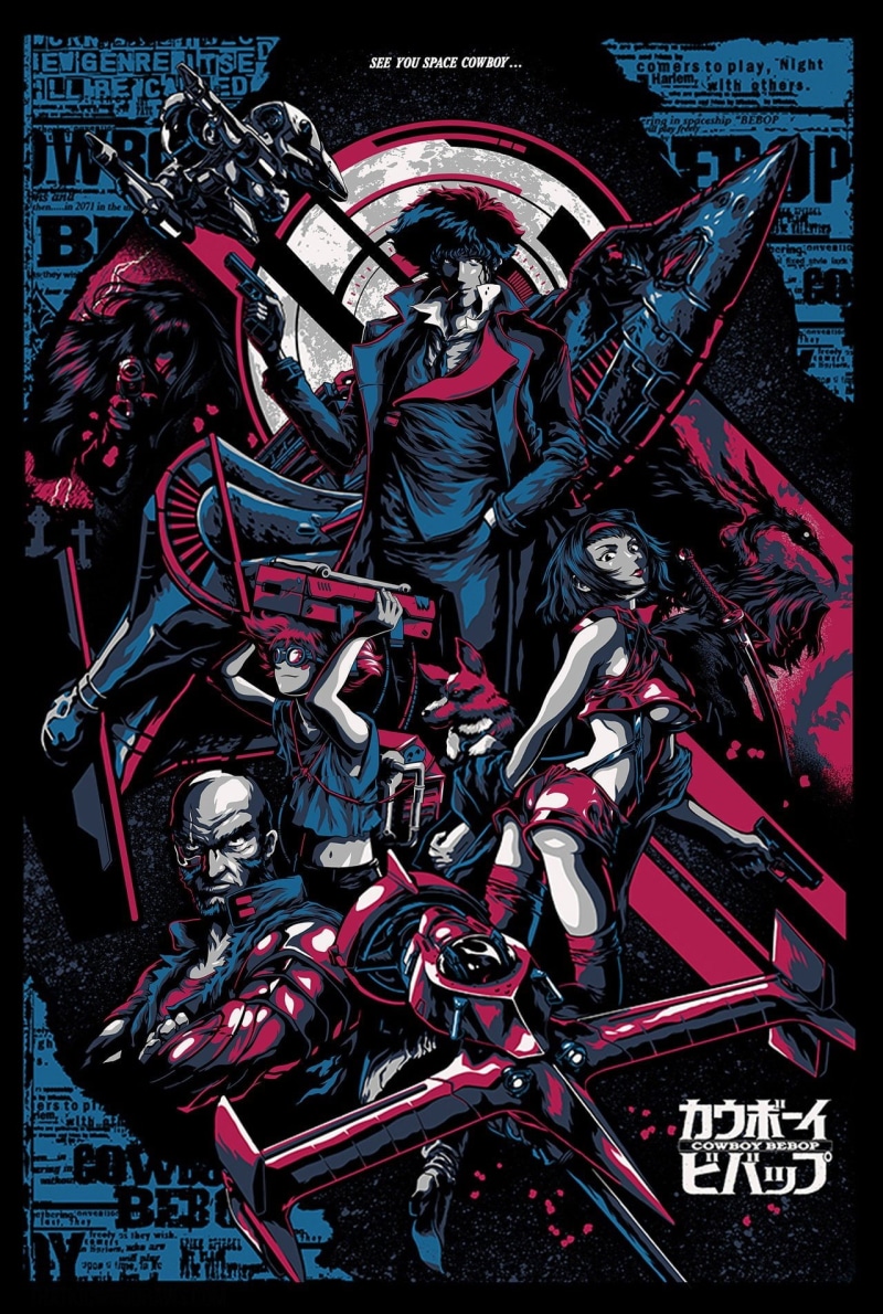 Faye Valentine, 720P, Spike Spiegel, Cowboy Bebop, Edward Wong Hau Pepelu Tivrusky IV, Jet Black