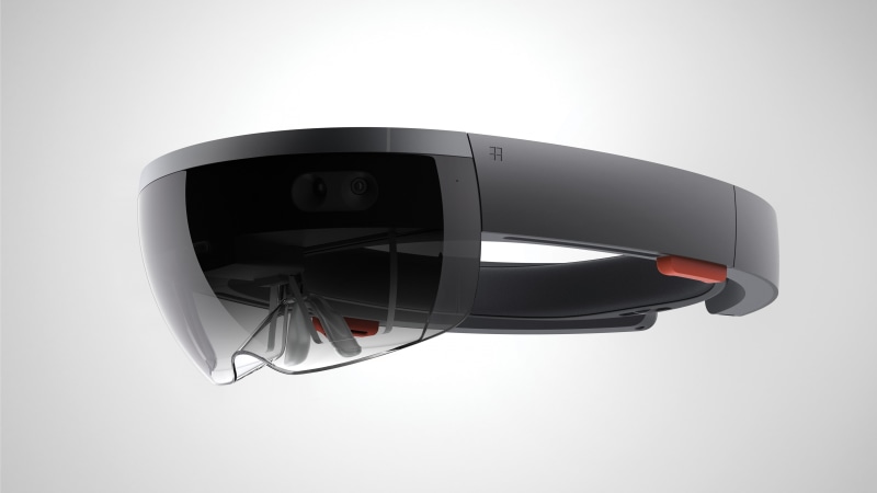 Windows 10, 5K, virtual reality, sunglasses, A.R. headset, black, Microsoft HoloLens