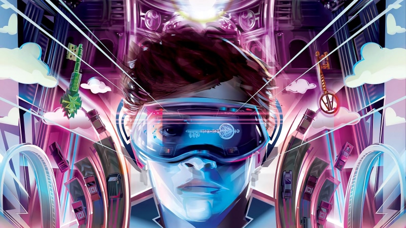 The film, Tye Sheridan, Ready Player One, Headphones, Film, Cars, Actor, The first player to get ready, Movie, Wade Watts, Virtual reality glasses, 4K