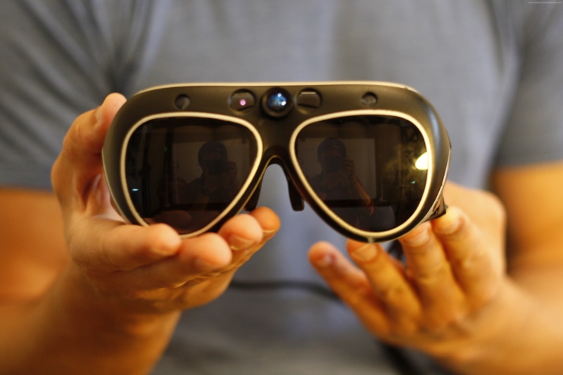 virtual reality, review, 4K, Meta 1, test, AR headset, workplace, interface, hands