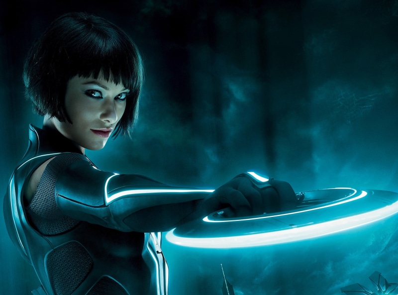 legacy, Tron, looking, 2K, women, modern, beauty, dark, adult, night, robot, cyborg, fashion, quorra, Wilde, hair, technology, young adult, beautiful woman
