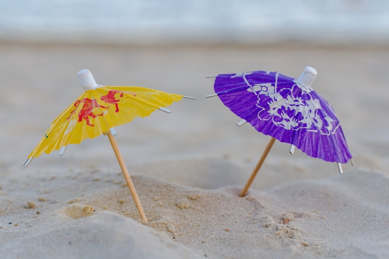 nature, color, tranquility, two, heiss, holiday, no people, animal wing, animal themes, micro, day, land, summer, beauty in nature, sun protection, parasol
