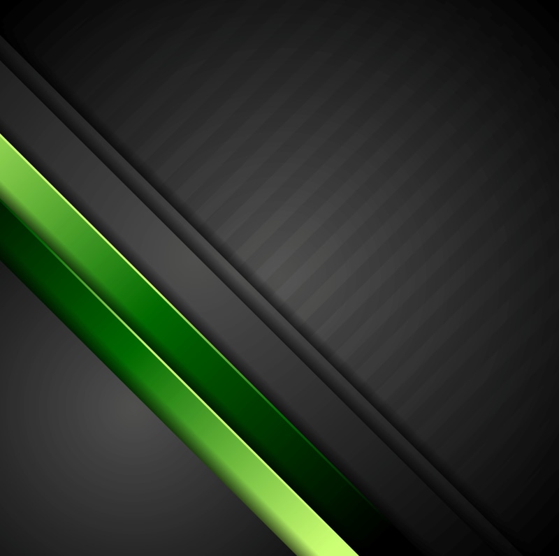 vector, bright, green, curve, creativity, material, black background, design, silver colored, colors, built structure, futuristic, architecture, dark, color Gradient
