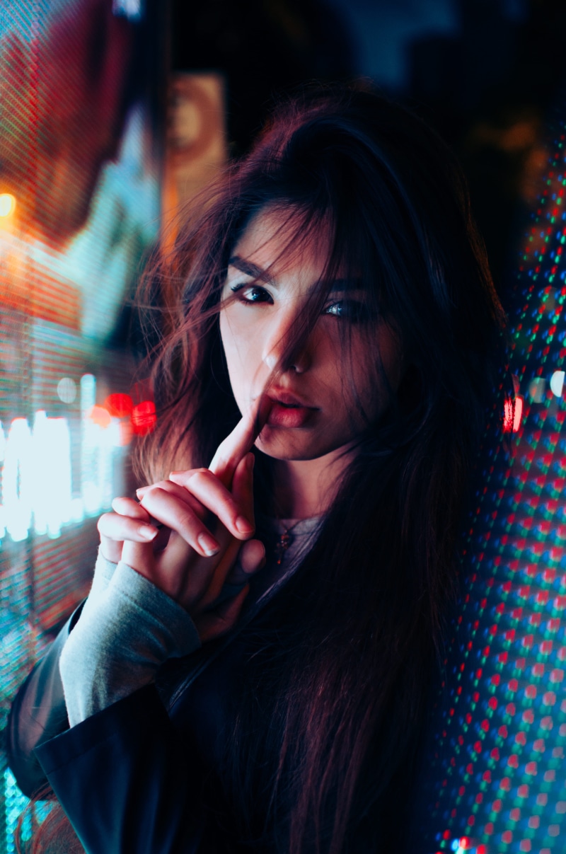 moody, wind, female, sleeved, young women, face, fashion, taking, looking at camera, leisure activity, focus on foreground, woman, hair, beautiful woman