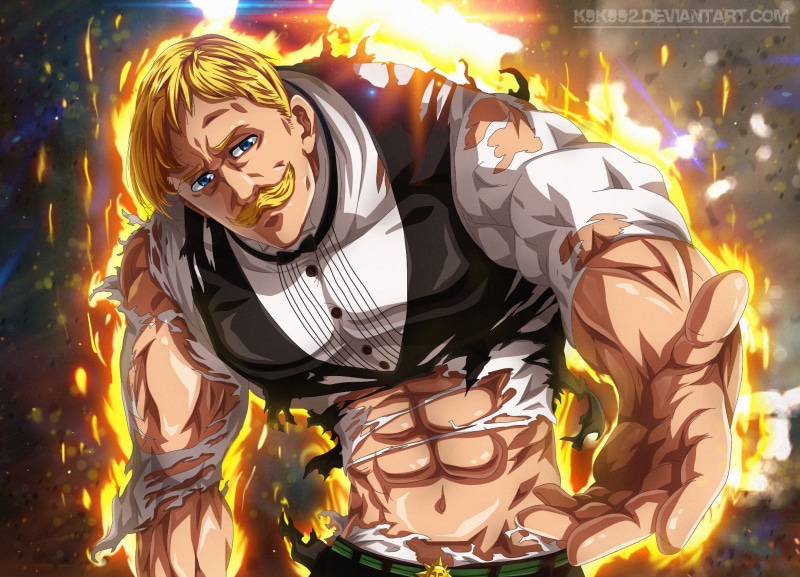 Escanor (The Seven Deadly Sins), 1080P, Blonde, Anime, The Seven Deadly Sins