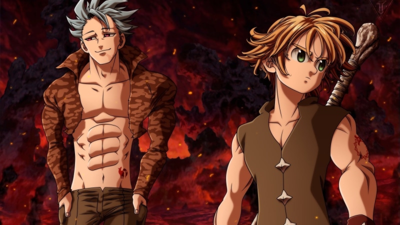 Anime, Meliodas (The Seven Deadly Sins), 1080P, Ban (The Seven Deadly Sins), The Seven Deadly Sins