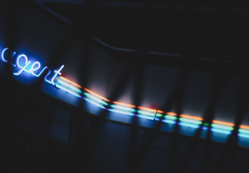 store, night, neon Light, nore, city, sign, technology, line, architecture, lights, turned, illuminated, no People, shop, urban, tilted, agent, glowing