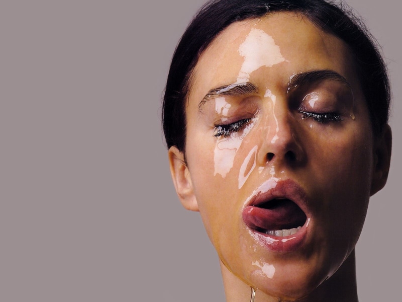 pain, aggression, emotion, facial expression, women, depression - sadness, close-up, 720P, closed eyes, negative emotion, woman, Monica Bellucci, mouth open