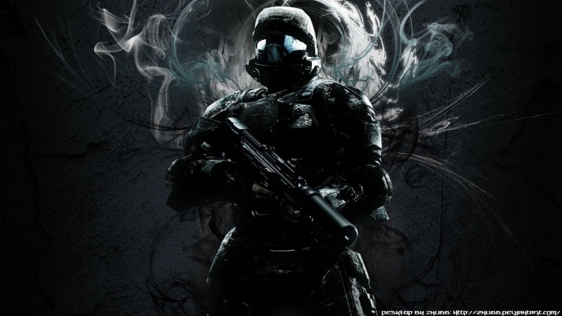 futuristic, action, 1odst, gun, fps, sci-fi, weapon, war, halo, 1080P, warrior, odst, shooter, fighting