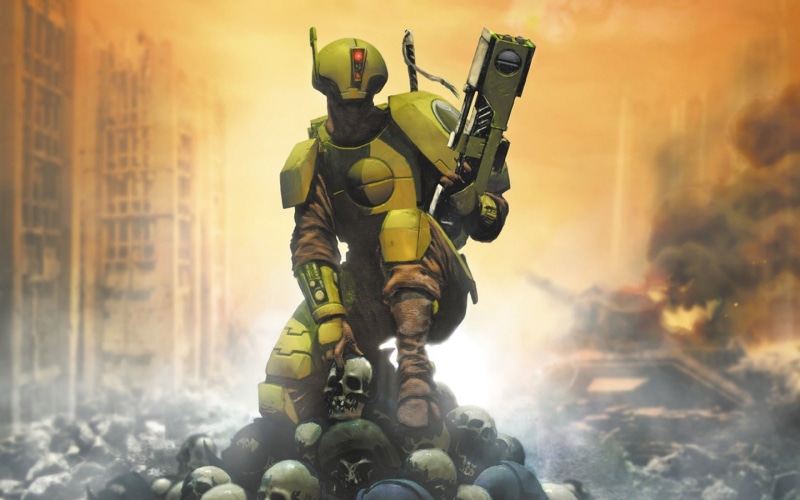 40k, shooter, warrior, sci-fi, fighting, futuristic, 2K, warhammer, action