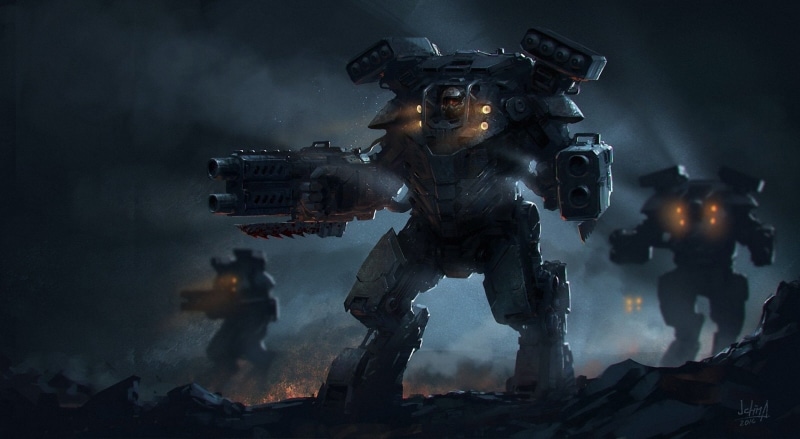 aggression, warrior, military, government, mech, gas mask, war, people, Battletech, waist up, unrecognizable person, robot, futuristic, conflict, digital composite