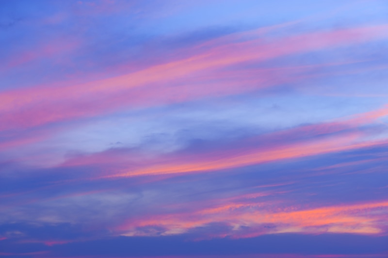 sky, 4K, background, the sky, beautiful, colorful, pink, sunset, clouds