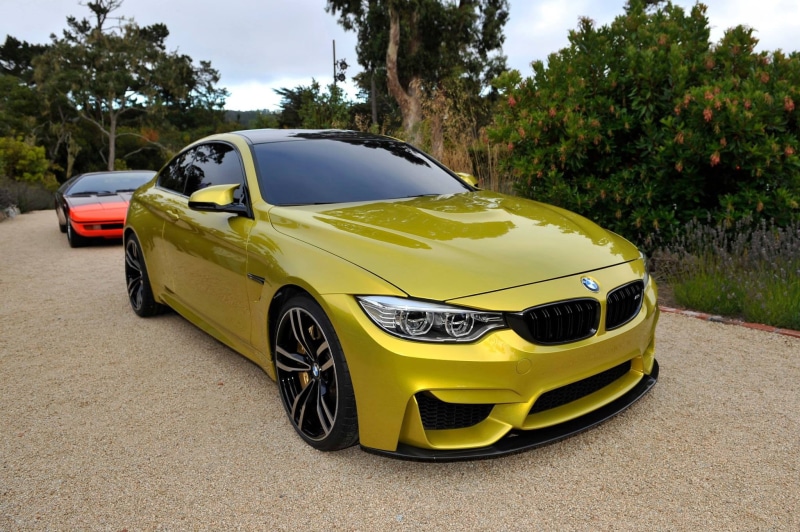 luxury, mode of transportation, sports car, BMW, yellow, nature, BMW M4 Coupe, no people, parking, stationary, day, BMW M4, outdoors, buick, transportation