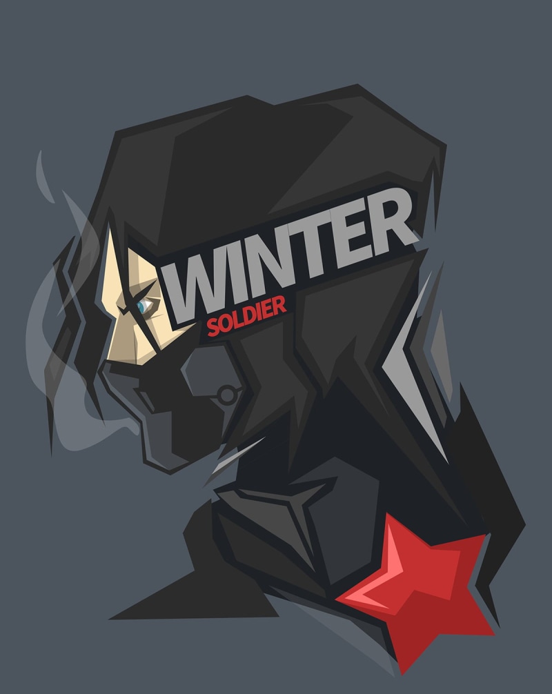 emotion, soldier, poster, red, digital composite, business, cut out, Marvel Comics, winter, western script, communication, gray, text, sign, people, beginnings