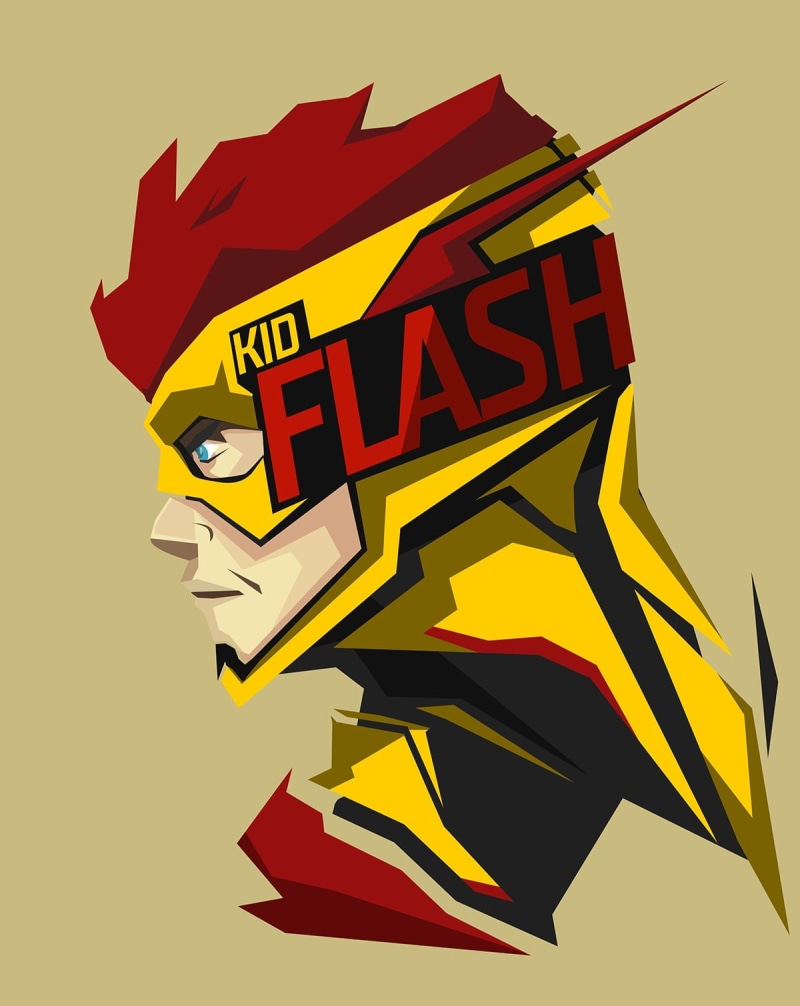 yellow, travel, symbol, DC Comics, text, communication, superhero, flag, 720P, sign, outdoors, no people, kid, direction, Flash, animated, character, poster
