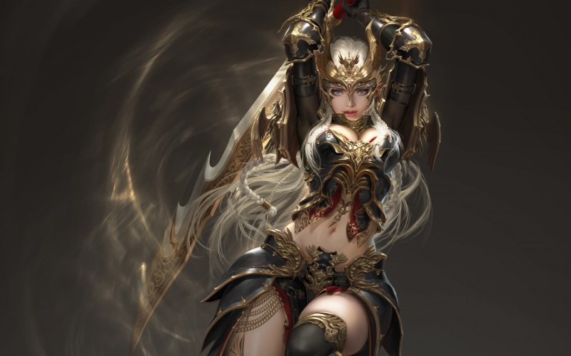 720P, goddess, Fantasy girl, girl, fantasy, luminos, league of angels