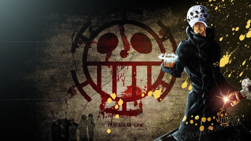 real people, 1080P, security, Anime, Trafalgar Law, trafalgar, human skeleton, wall - building feature, digital, lifestyles, looking at camera, celebration