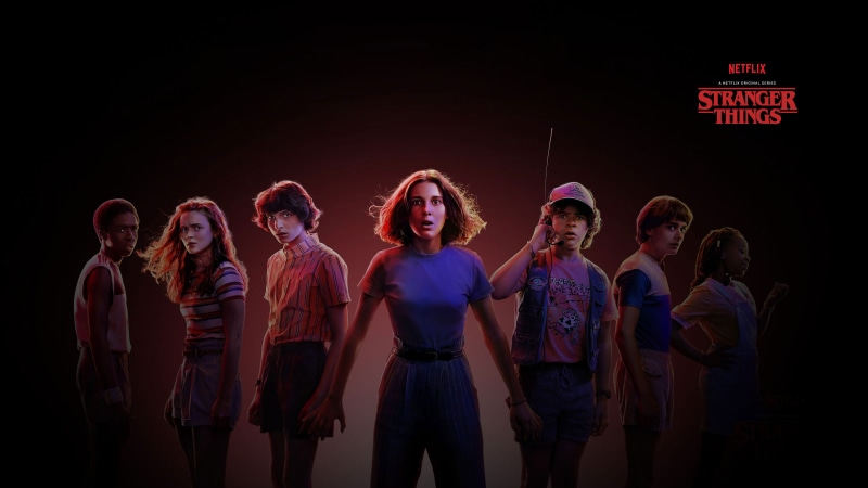 Stranger Things, Netflix, 2K