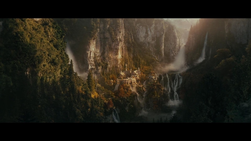 day, waterfall, tree, scenics - nature, forest, land, beauty in nature, plant, The Hobbit: An Unexpected Journey, non-urban scene, outdoors, environment