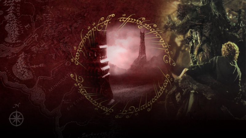 lotr, rings, lord, adventure, fantasy, 1080P, towers