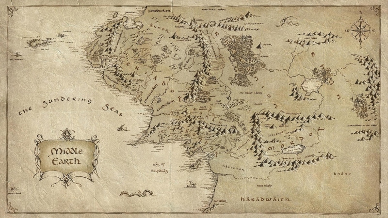 architecture, page, document, middle earth the lord of the rings map, the past, retro styled, paper, antique, ancient civilization, full frame, old, script