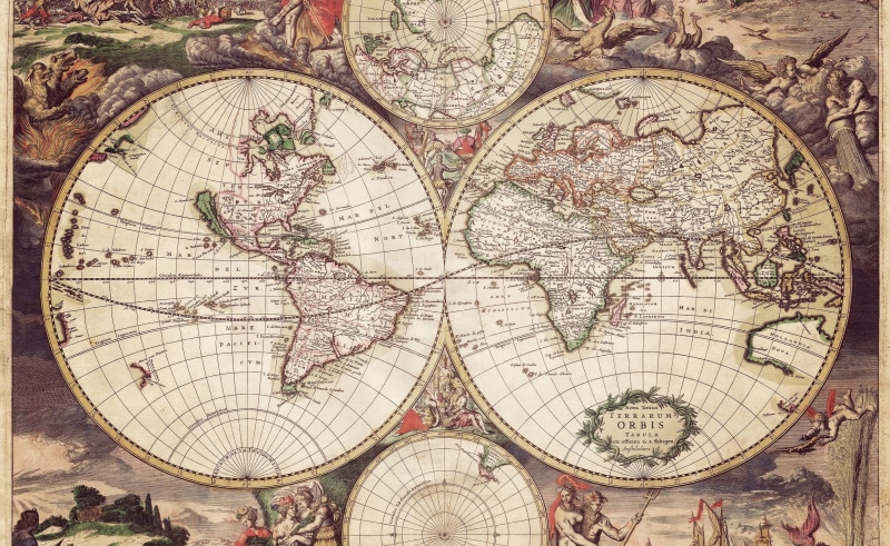 travel destinations, shape, painting, world map, earth, world, art and craft, 2K, globe - man made object, space, outdoors, no people, pattern, direction