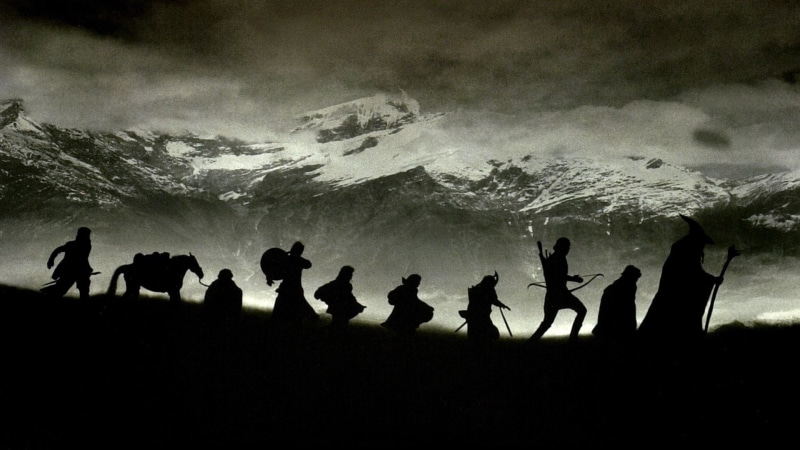 the lord of the rings the fellowship of the ring, human arm, outdoors, mountain, real people, mammal, nature, men, snow, arms raised, land, winter, adult