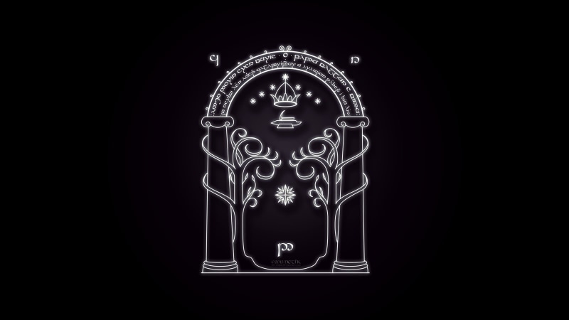 The Lord of the Rings, 720P, Gates of Moria, fantasy art