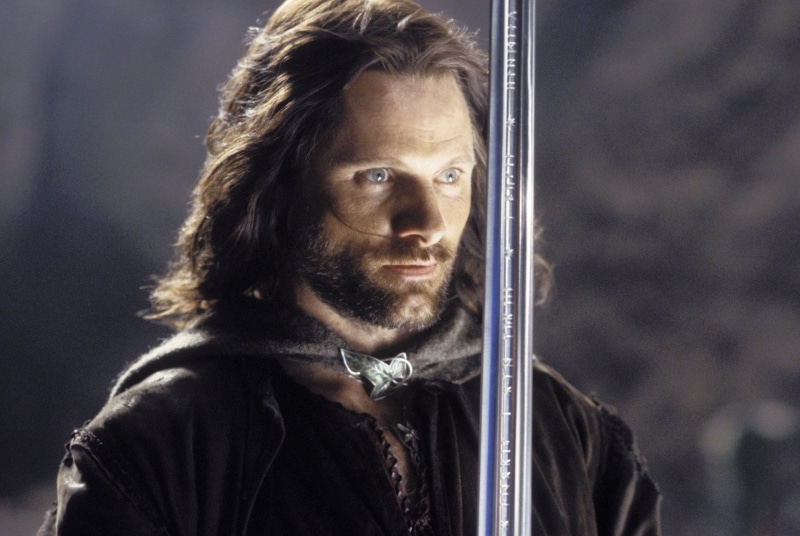 beard, men, mid adult, mid adult men, facial hair, aragorn, looking at camera, portrait, holding, rings, looking, The Lord of the Rings: The Return of the King
