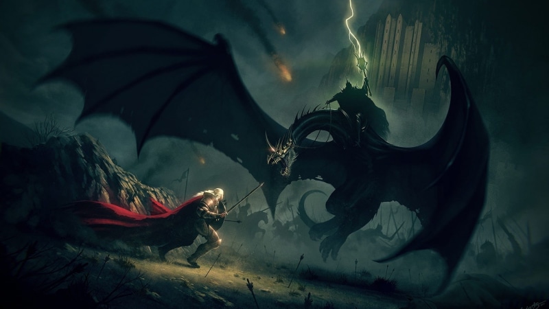 tirith, rings, 1080P, king, fantasy, return, art, hd, nazgul, Minas Tirith, eowyn, minas, duel, abstract, witch, battle, lord