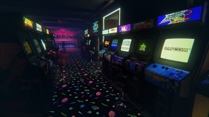 large group of objects, retro games, control, computer monitor, machines, absence, no people, technology, security, illuminated, control room, Atari, abundance