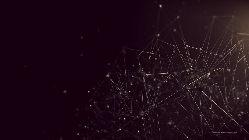 abstract, lines, digital art, wires, Lacza, geometry, monochrome, 2K