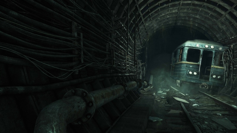 hd, subway, 1080P, 2033, train, metro, abandon, tunnel, video games, deserted