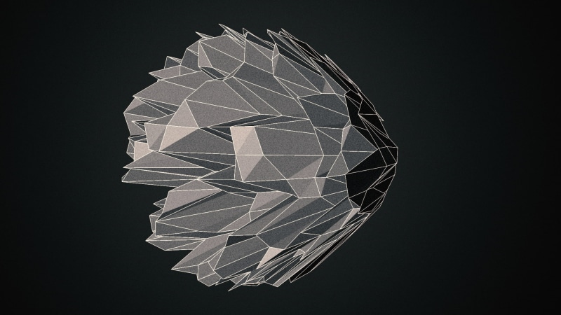 minimalism, digital, 1080P, geometric figures, simple background, dark, abstract