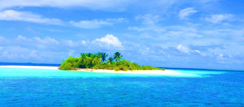 islet, idyllic, scenics - nature, football, tropical Climate, sky, warm, holidays, beach, tranquility, tahiti, scenics, turquoise Colored, exotic, lagoon